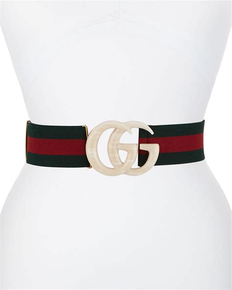 gucci elastic belt women's|where to buy gucci belts.